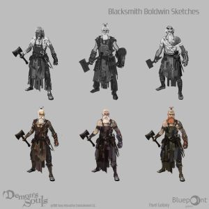 Blacksmith Boldwin. Demon&#039;s Souls