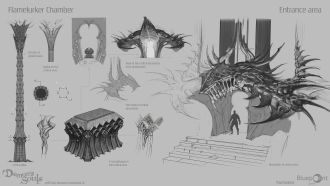 Flamelurker Chamber. Demon&#039;s Souls