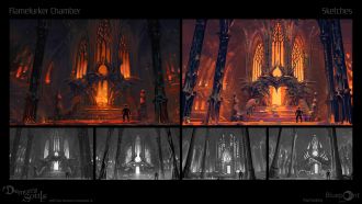 Flamelurker Chamber. Demon&#039;s Souls