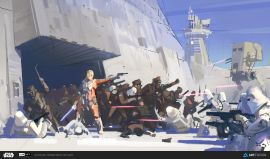 Breaking free. Star Wars ILM