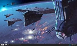 Death from above. Star Wars ILM