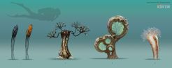 Generic plants. Subnautica