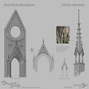 King Doran Mausoleum. Demon&#039;s Souls