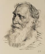 Old seaman portrait