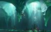 Arctic thermal vents area. Subnautica
