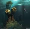Giants under an ice shelf. Subnautica